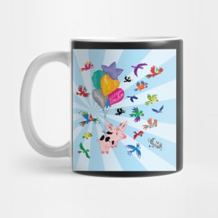 The Pig and The Parrots Mug